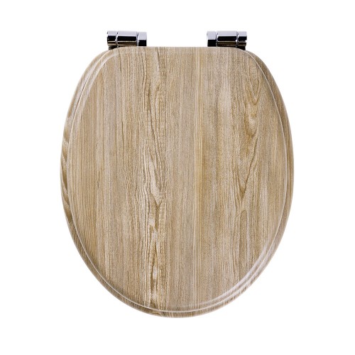 Tiger Scaffold Wood Look Καπάκι Λεκάνης MDF Oak 252022546