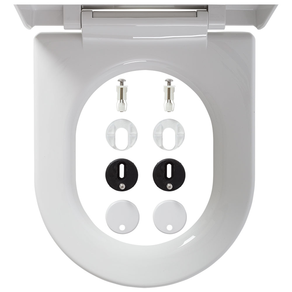Tiger Stax Καπάκι Λεκάνης Thermoplast White 800131