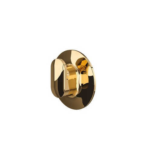 Tiger Cooper Άγκιστρο medium με αυτοκόλλητη βάση τοίχου Polished gold 800555
