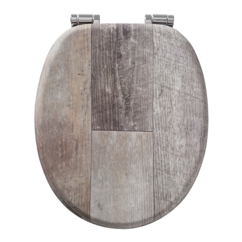Tiger Old Wood Καπάκι Λεκάνης MDF Brown 800611
