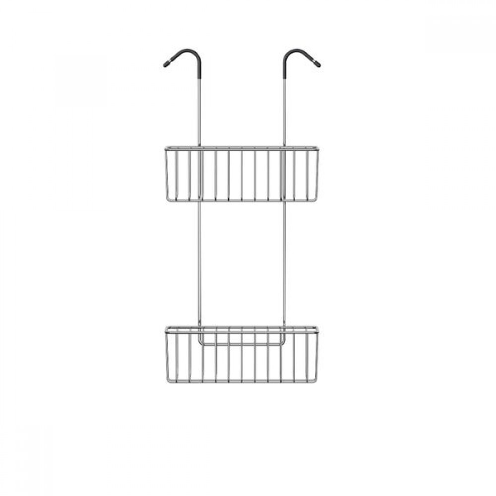 Κρεμαστό διπλό καλάθι για βρύση chrome Sealskin Elementals 