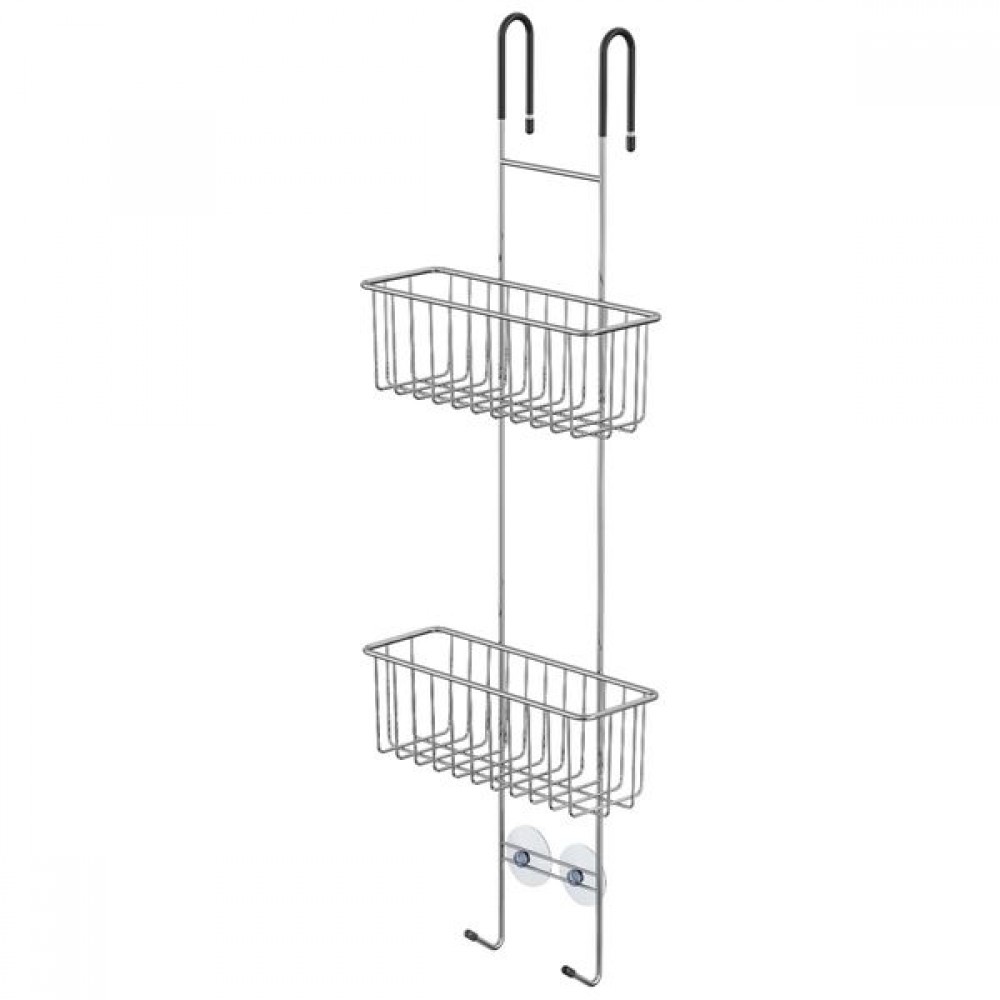 Κρεμαστό διπλό καλάθι για ντους chrome Sealskin Elementals 