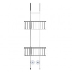 Κρεμαστό διπλό καλάθι για ντους chrome Sealskin Elementals 