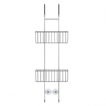 Κρεμαστό διπλό καλάθι για ντους chrome Sealskin Elementals 