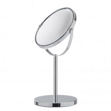 Industrial chrome καθρέπτης μακιγιάζ με μεγέθυνση 3x Sealskin