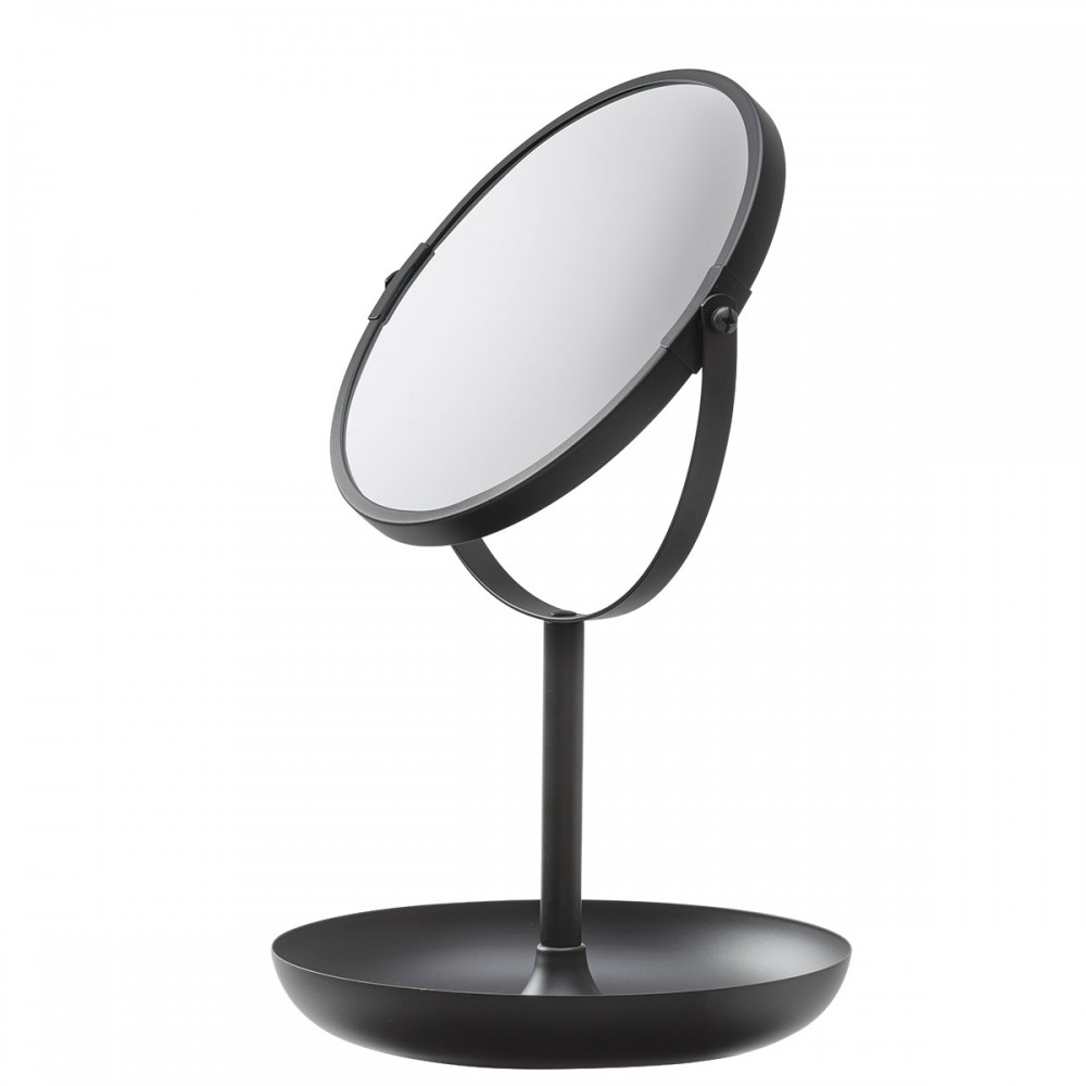 Brix black καθρέπτης μακιγιάζ με μεγέθυνση 5x Sealskin