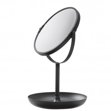 Brix black καθρέπτης μακιγιάζ με μεγέθυνση 5x Sealskin