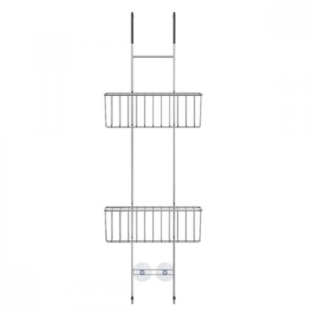 Κρεμαστό διπλό καλάθι για πόρτα chrome Sealskin Elementals 