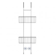 Κρεμαστό διπλό καλάθι για πόρτα chrome Sealskin Elementals 