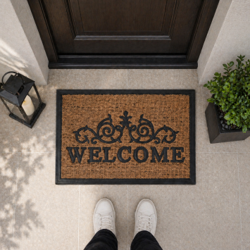 Πατάκι Εισόδου Rubber 40x60cm ''WELCOME'' 0002001 MRShome