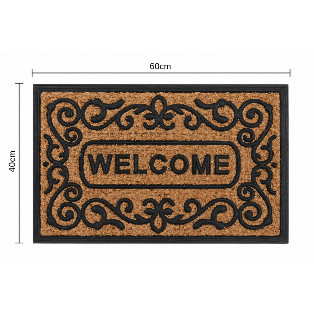 Πατάκι Εισόδου Rubber 40x60cm ''WELCOME'' 0002004 MRShome