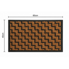 Πατάκι Εισόδου Καουτσούκ & Κοκοφοίνικας 40x60cm 0003003 MRShome