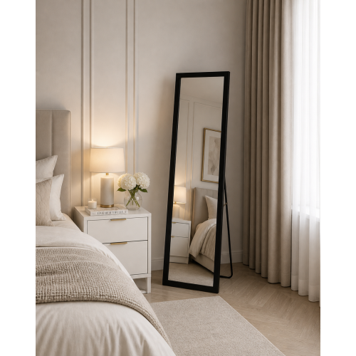 Επιδαπέδιος Καθρέπτης PS 125.2cm Black MRShome