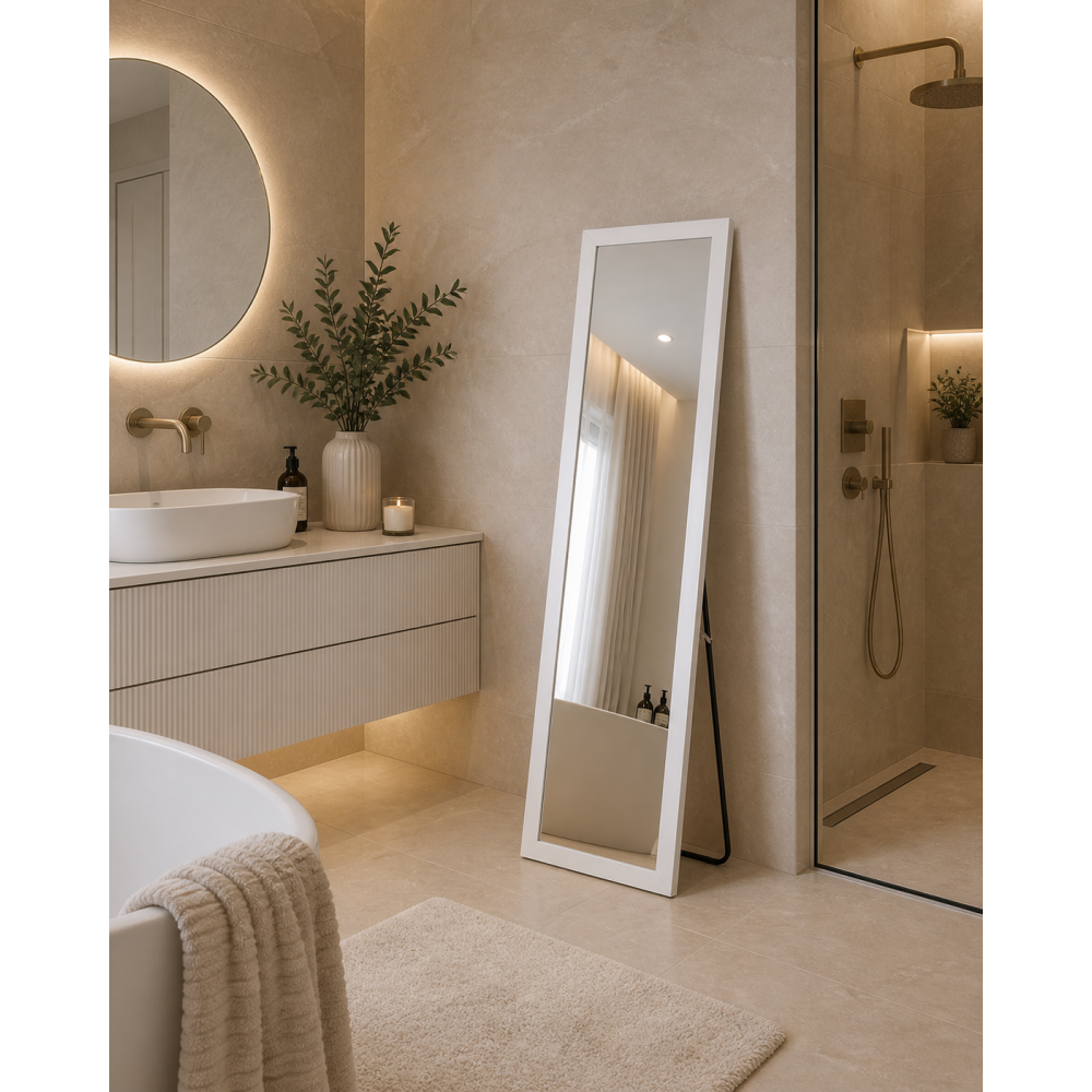 Επιδαπέδιος Καθρέπτης PS 125.2cm White MRShome