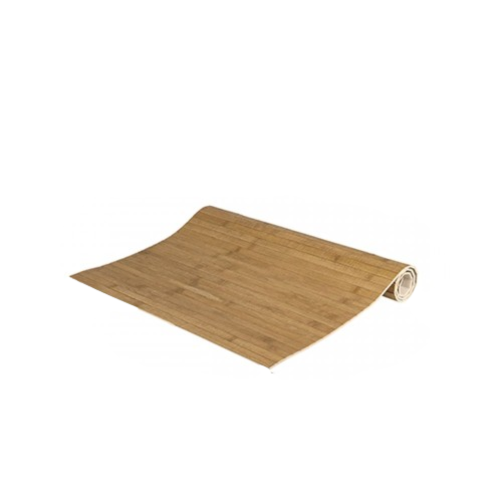 Πατάκι Μπάνιου από Bamboo 50x80cm Natural Brown MRShome