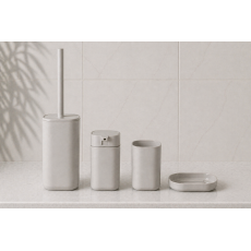 Σετ Μπάνιου 4 Τεμαχίων από PP Warm Grey 2U MRShome