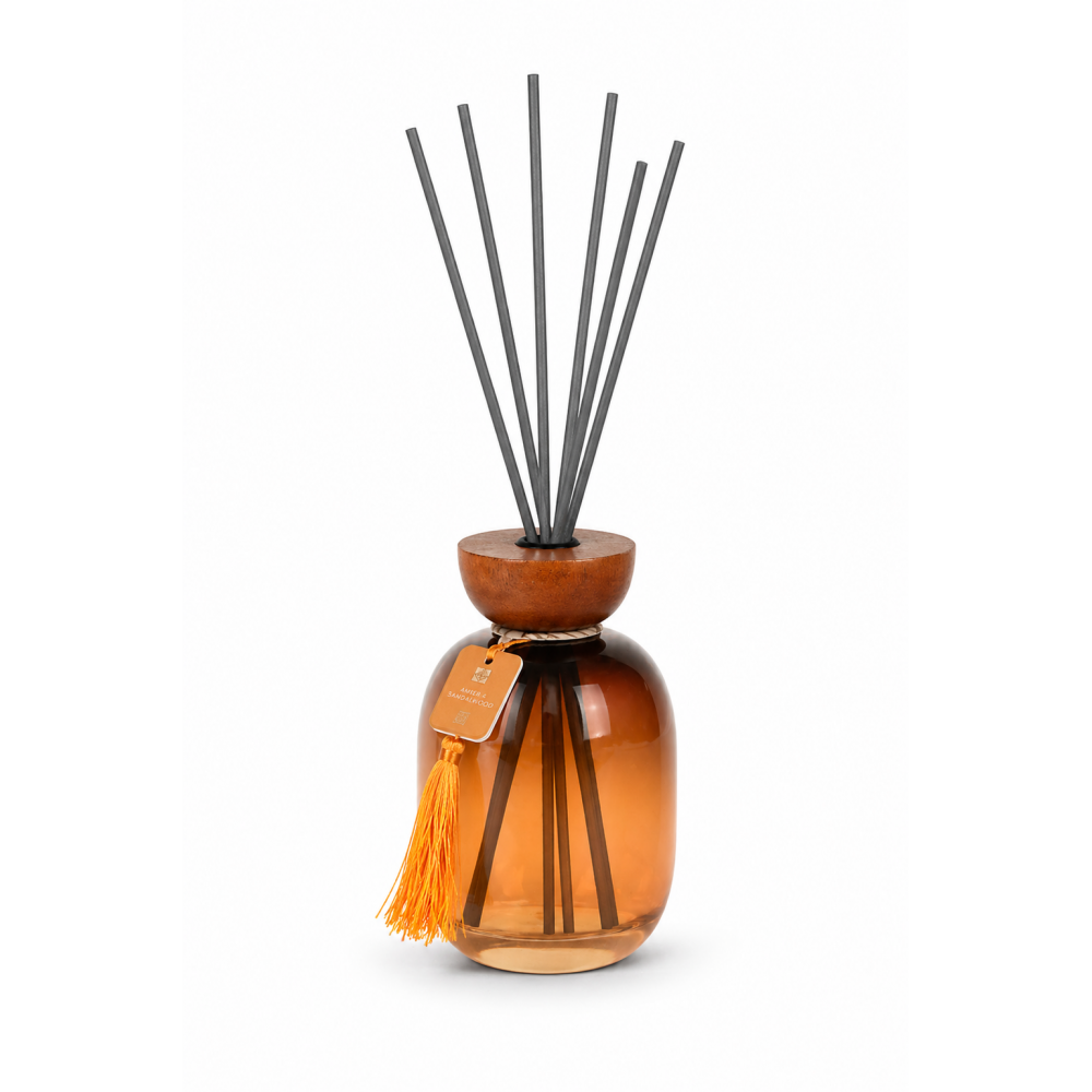 Αρωματικό Χώρου με Sticks 500ml Amber & Sandalwood MRShome