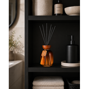 Αρωματικό Χώρου με Sticks 500ml Amber & Sandalwood MRShome