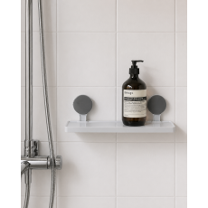 Ράφι Μπάνιου από ABS 32x11.5x11.7cm White/Grey MRShome