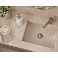 Δοχείο Κρεμοσάπουνου Stoneware 300ml 9x7.3x17.5cm White MRShome