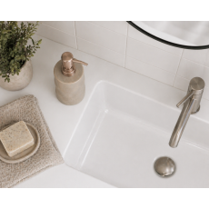 Δοχείο Κρεμοσάπουνου Stoneware 300ml 9x7.3x17.5cm Warm Grey 2U MRShome