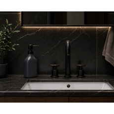 Δοχείο Κρεμοσάπουνου Stoneware 350ml 9x6x19.5cm Black 6U MRShome