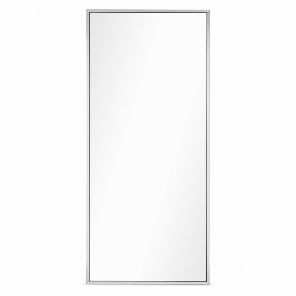 Καθρέπτης με Πλαίσιο Αλουμινίου Chrome 50x2x90cm MRShome