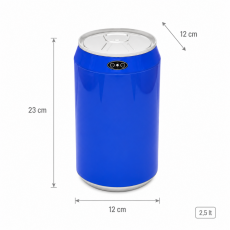 Αυτόματος Κάδος με Φωτοκύτταρο 2.5lt Μπλε Φ12x23cm MRShome