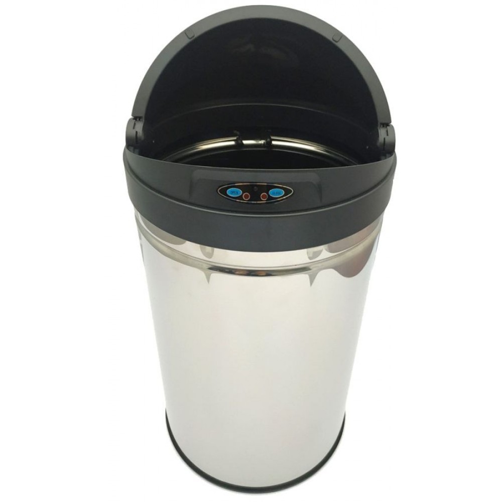 Αυτόματος Κάδος με Φωτοκύτταρο 42lt Inox Φ30.5x85cm MRShome