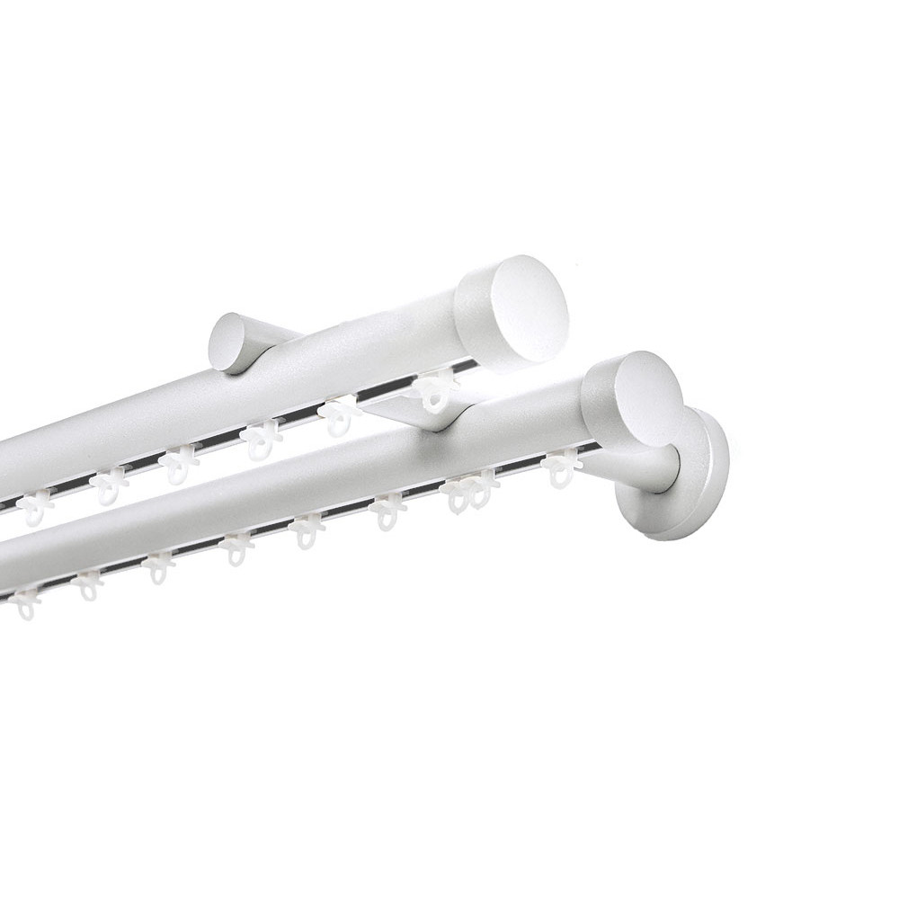 Σιδηρόδρομος Toledo Φ25mm Λευκός Διπλός 160cm MRShome