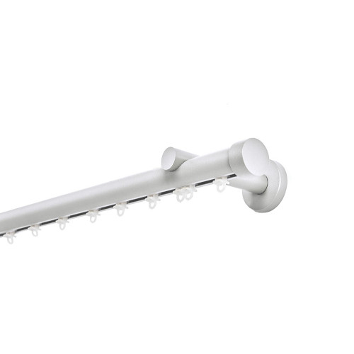 Σιδηρόδρομος Toledo Φ25mm Λευκός Μονός 160cm MRShome