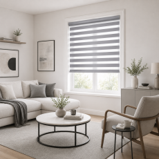 Double Ρόλερ Ρυθμιζόμενης Σκίασης 80x230cm Γκρι MRShome