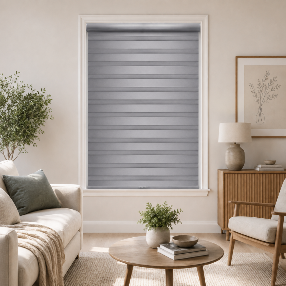 Double Ρόλερ Ρυθμιζόμενης Σκίασης 80x230cm Γκρι MRShome