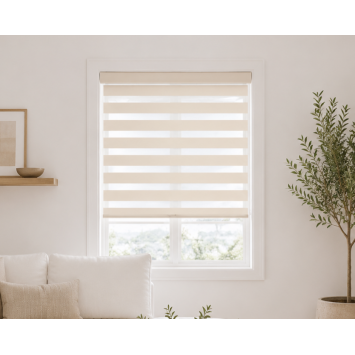 Double Ρόλερ Ρυθμιζόμενης Σκίασης 80x230cm Μπεζ MRShome