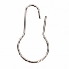 Curtain Hooks 12pcs metal κρίκοι κουρτίνας μπάνιου MRShome