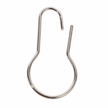 Curtain Hooks 12pcs metal κρίκοι κουρτίνας μπάνιου MRShome