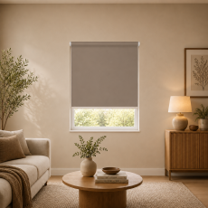 Ρόλερ Μερικής Σκίασης 120x230cm Καφέ MRShome