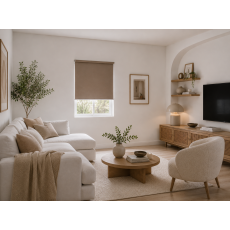 Ρόλερ Μερικής Σκίασης 120x230cm Καφέ MRShome