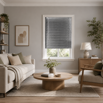 Μεταλλικό Στόρι αλουμινίου 25mm 80x140cm Γκρι MRShome