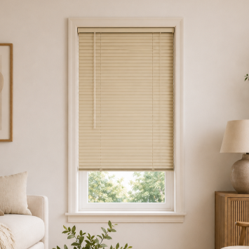Μεταλλικό Στόρι αλουμινίου 25mm 80x140cm Μπεζ MRShome