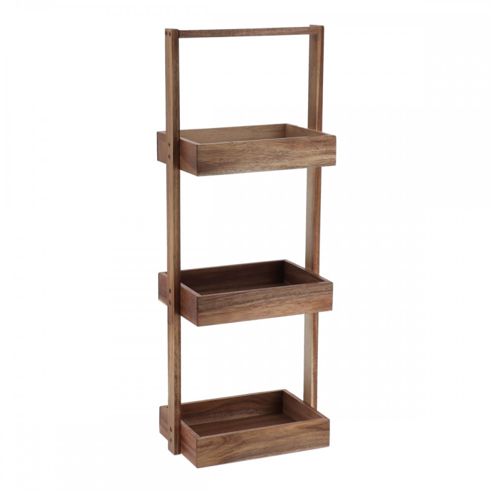 Έπιπλο MDF με 3 Ράφια 26x17x70cm Καφέ MRShome